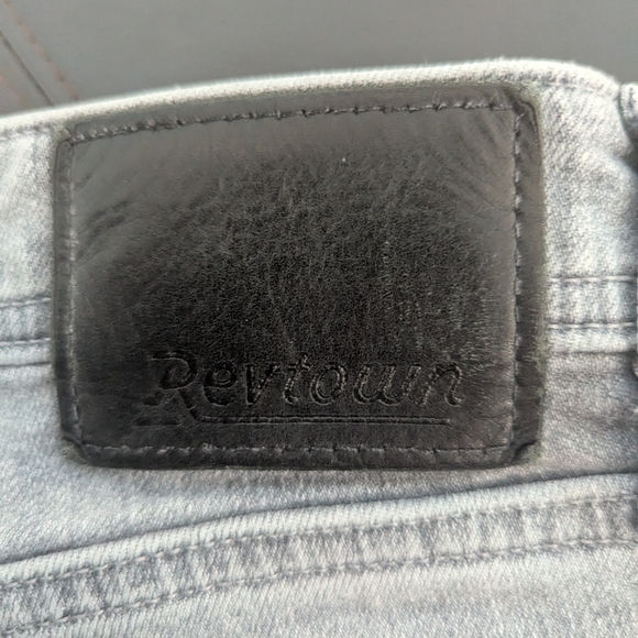 Revtown Jeans Pants Grey 32x32 waist fits 33/34 - Picture 3 of 5